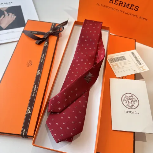 Replica Hermes Necktie For Men #1451337 $34.00 USD for Wholesale
