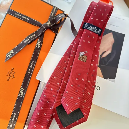 Replica Hermes Necktie For Men #1451337 $34.00 USD for Wholesale
