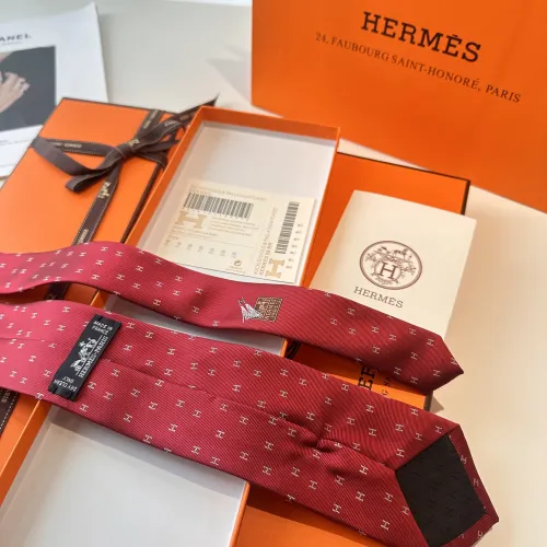 Replica Hermes Necktie For Men #1451337 $34.00 USD for Wholesale