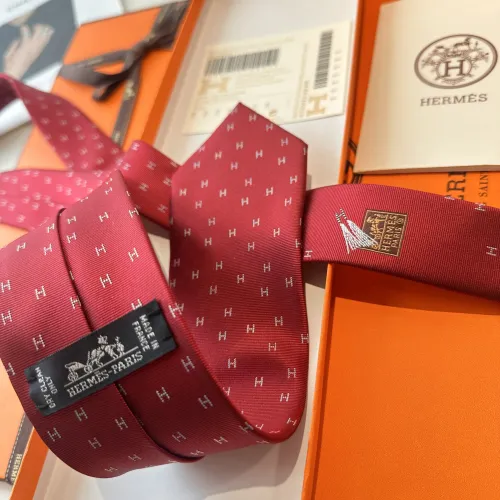 Replica Hermes Necktie For Men #1451337 $34.00 USD for Wholesale