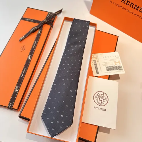 Replica Hermes Necktie For Men #1451338 $34.00 USD for Wholesale