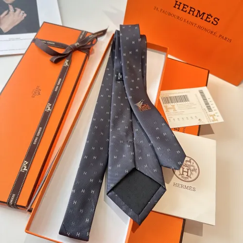 Replica Hermes Necktie For Men #1451338 $34.00 USD for Wholesale