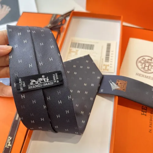 Replica Hermes Necktie For Men #1451338 $34.00 USD for Wholesale