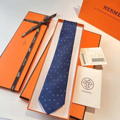 Replica Hermes Necktie For Men #1451339 $34.00 USD for Wholesale