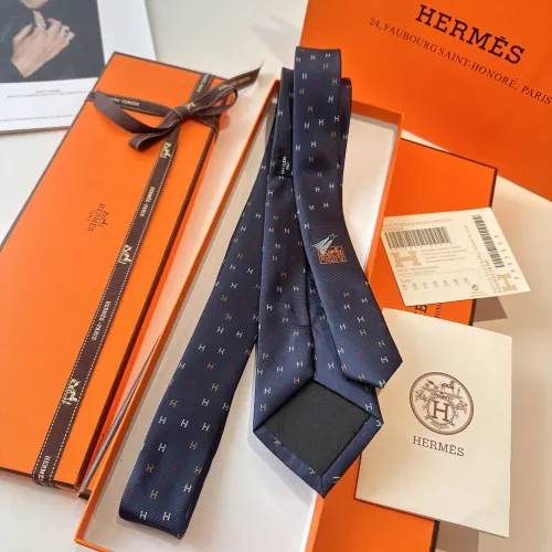 Replica Hermes Necktie For Men #1451341 $34.00 USD for Wholesale