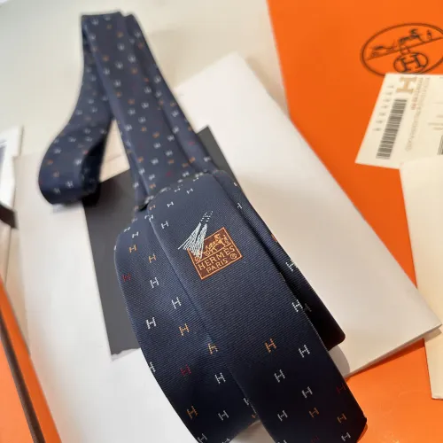 Replica Hermes Necktie For Men #1451341 $34.00 USD for Wholesale