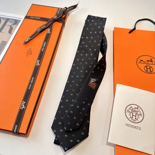 Replica Hermes Necktie For Men #1451342 $34.00 USD for Wholesale