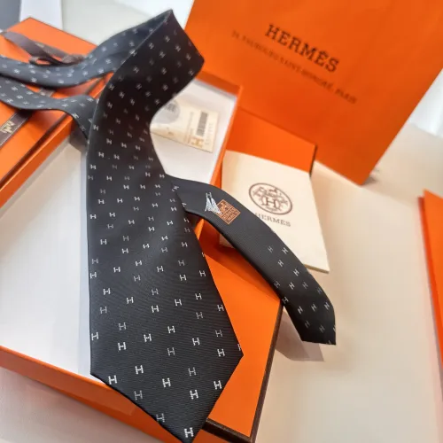 Replica Hermes Necktie For Men #1451342 $34.00 USD for Wholesale