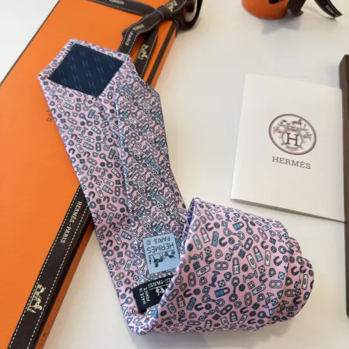 Replica Hermes Necktie For Men #1451343 $34.00 USD for Wholesale