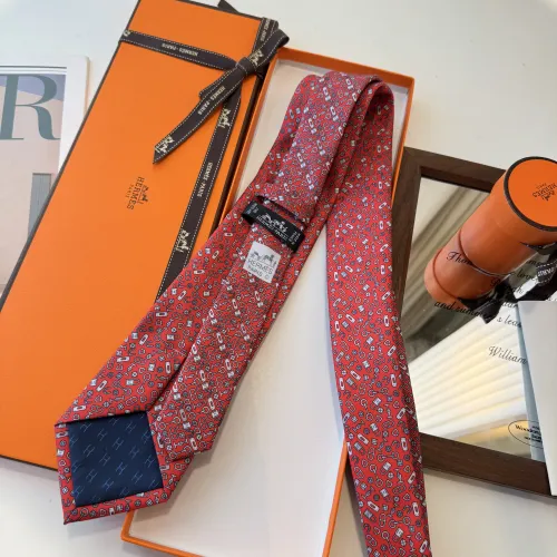 Replica Hermes Necktie For Men #1451345 $34.00 USD for Wholesale