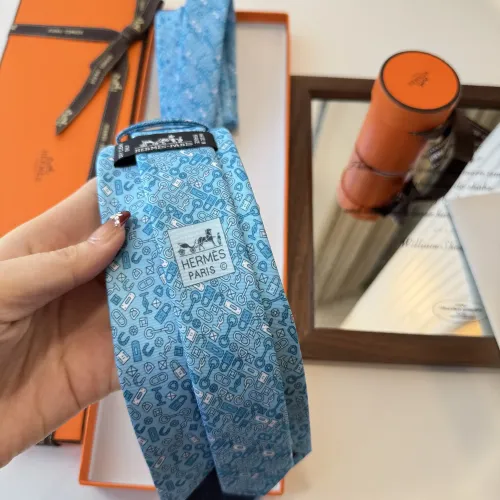 Replica Hermes Necktie For Men #1451346 $34.00 USD for Wholesale