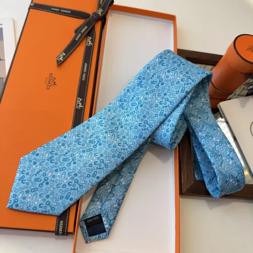 Replica Hermes Necktie For Men #1451346 $34.00 USD for Wholesale