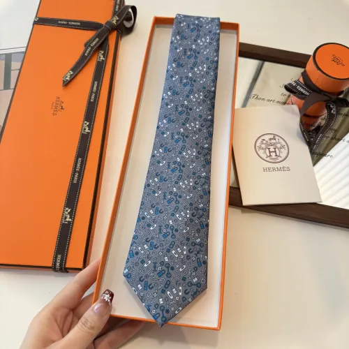 Replica Hermes Necktie For Men #1451347 $34.00 USD for Wholesale