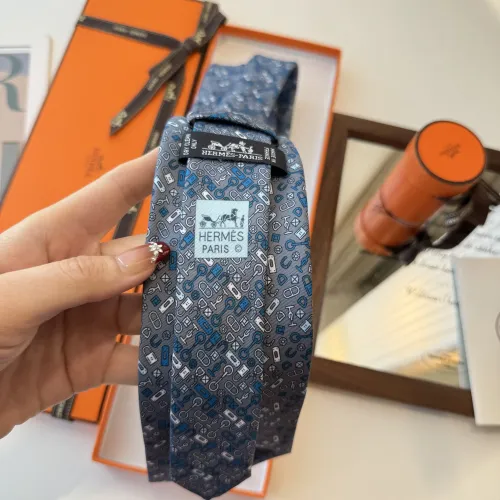 Replica Hermes Necktie For Men #1451347 $34.00 USD for Wholesale