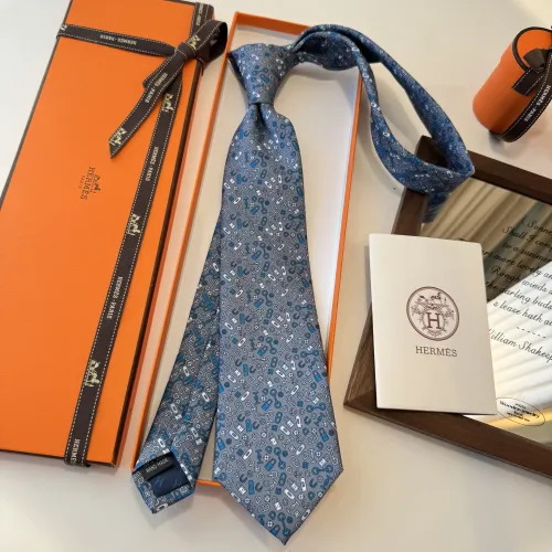 Replica Hermes Necktie For Men #1451347 $34.00 USD for Wholesale