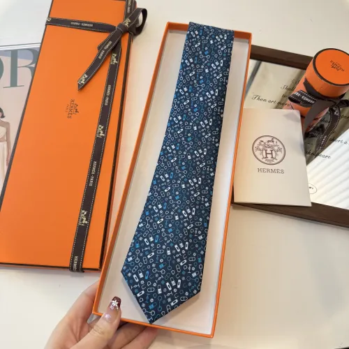Replica Hermes Necktie For Men #1451348 $34.00 USD for Wholesale