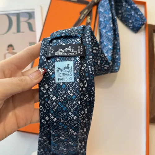 Replica Hermes Necktie For Men #1451348 $34.00 USD for Wholesale