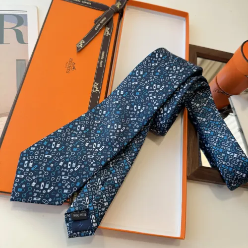 Replica Hermes Necktie For Men #1451348 $34.00 USD for Wholesale