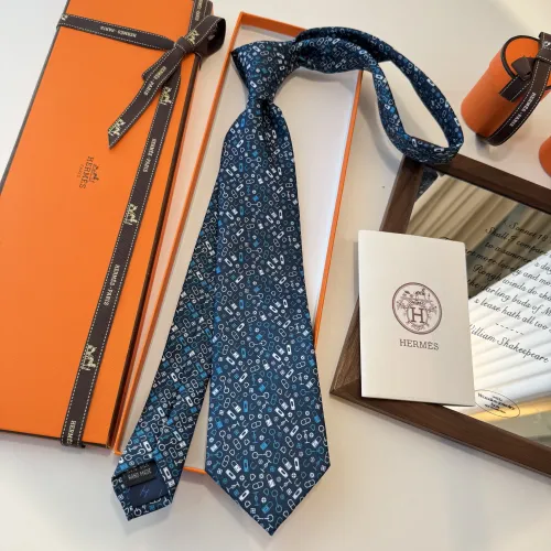 Replica Hermes Necktie For Men #1451348 $34.00 USD for Wholesale