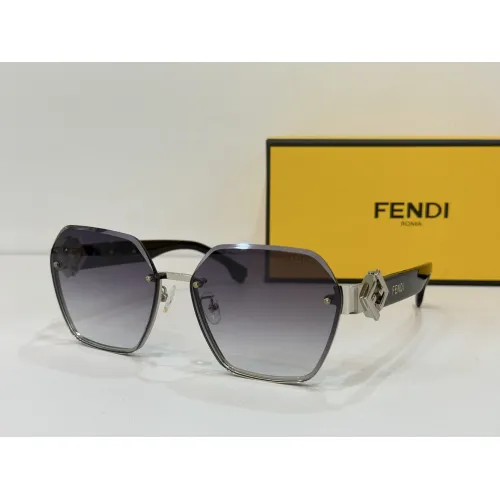 Wholesale Fendi AAA Quality Sunglasses #1451350 $60.00 USD, Wholesale Quality Replica Fendi AAA Quality Sunglasses