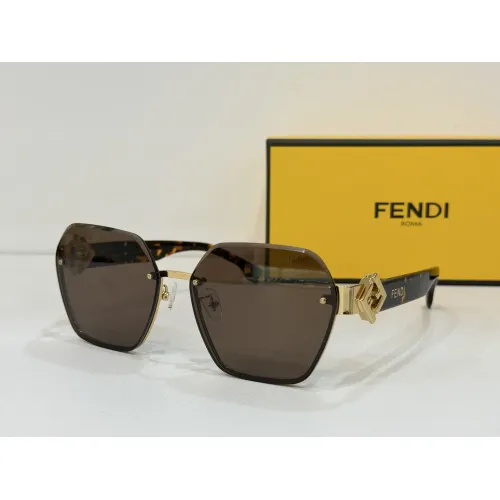 Wholesale Fendi AAA Quality Sunglasses #1451351 $60.00 USD, Wholesale Quality Replica Fendi AAA Quality Sunglasses