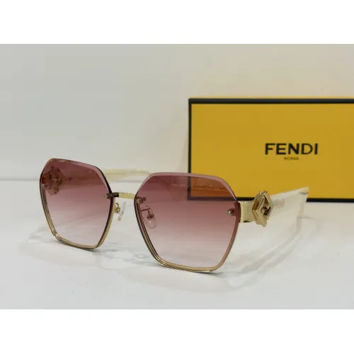 Wholesale Fendi AAA Quality Sunglasses #1451352 $60.00 USD, Wholesale Quality Replica Fendi AAA Quality Sunglasses