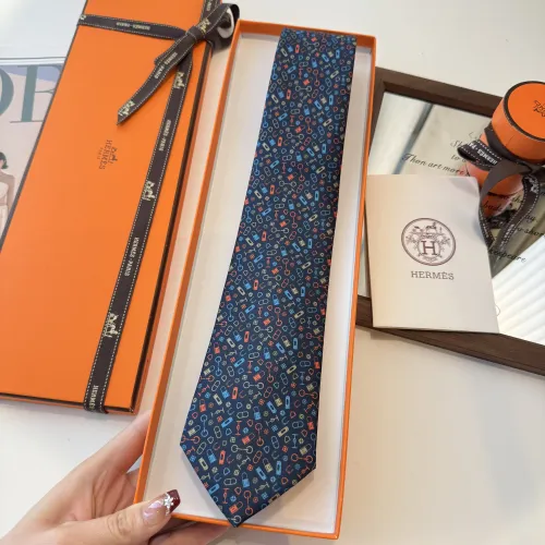 Replica Hermes Necktie For Men #1451355 $34.00 USD for Wholesale