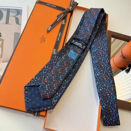 Replica Hermes Necktie For Men #1451355 $34.00 USD for Wholesale