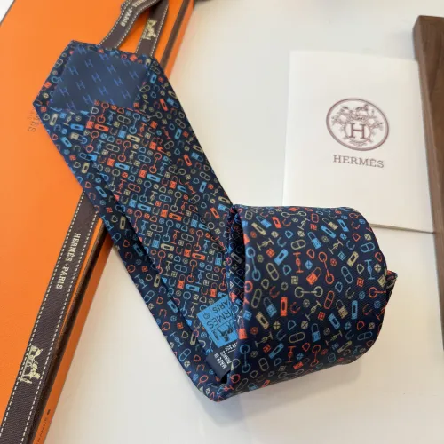 Replica Hermes Necktie For Men #1451355 $34.00 USD for Wholesale