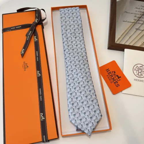 Replica Hermes Necktie For Men #1451359 $34.00 USD for Wholesale