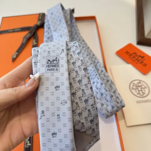 Replica Hermes Necktie For Men #1451359 $34.00 USD for Wholesale