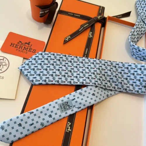 Replica Hermes Necktie For Men #1451369 $34.00 USD for Wholesale