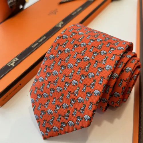 Wholesale Hermes Necktie For Men #1451372 $34.00 USD, Wholesale Quality Replica Hermes Necktie