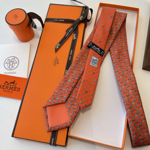 Replica Hermes Necktie For Men #1451372 $34.00 USD for Wholesale