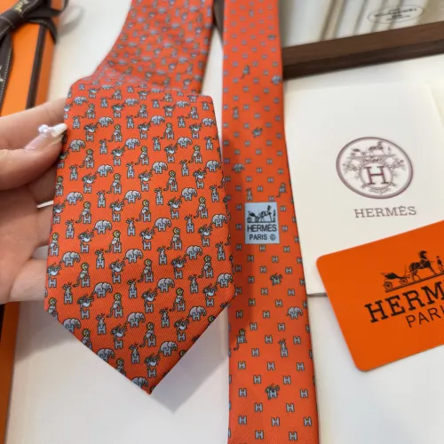 Replica Hermes Necktie For Men #1451372 $34.00 USD for Wholesale