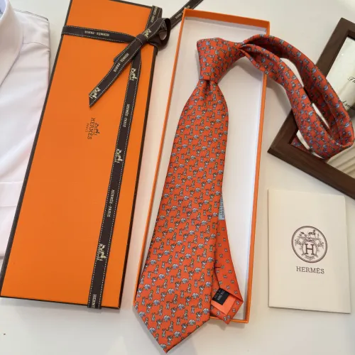 Replica Hermes Necktie For Men #1451372 $34.00 USD for Wholesale