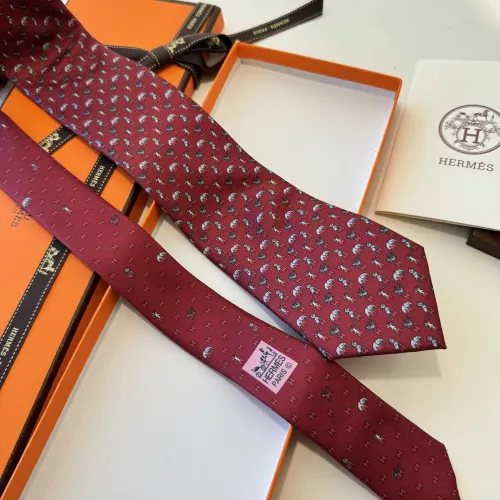 Replica Hermes Necktie For Men #1451378 $34.00 USD for Wholesale