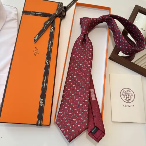 Replica Hermes Necktie For Men #1451378 $34.00 USD for Wholesale