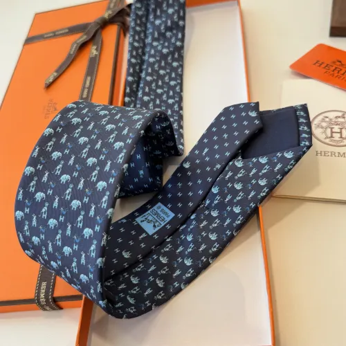 Replica Hermes Necktie For Men #1451383 $34.00 USD for Wholesale