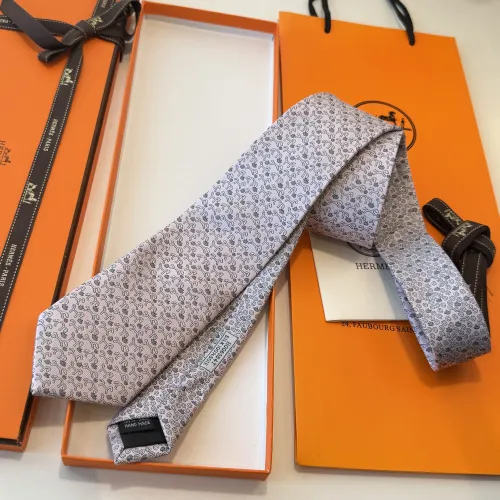 Replica Hermes Necktie For Men #1451391 $34.00 USD for Wholesale