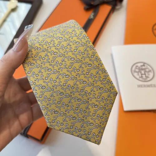 Replica Hermes Necktie For Men #1451394 $34.00 USD for Wholesale