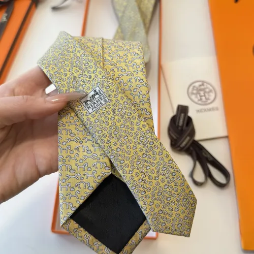 Replica Hermes Necktie For Men #1451394 $34.00 USD for Wholesale