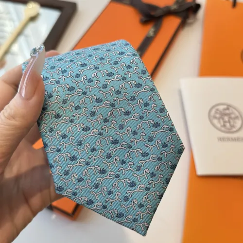 Replica Hermes Necktie For Men #1451404 $34.00 USD for Wholesale