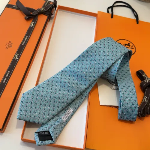 Replica Hermes Necktie For Men #1451404 $34.00 USD for Wholesale