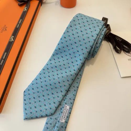 Replica Hermes Necktie For Men #1451404 $34.00 USD for Wholesale