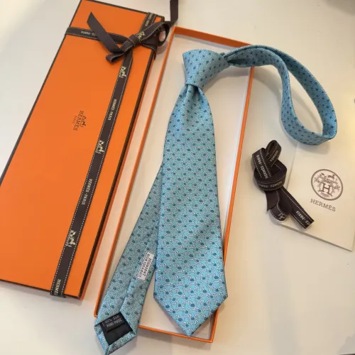 Replica Hermes Necktie For Men #1451404 $34.00 USD for Wholesale