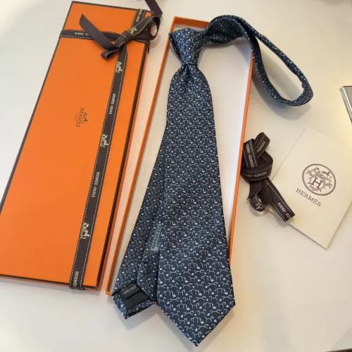 Replica Hermes Necktie For Men #1451407 $34.00 USD for Wholesale