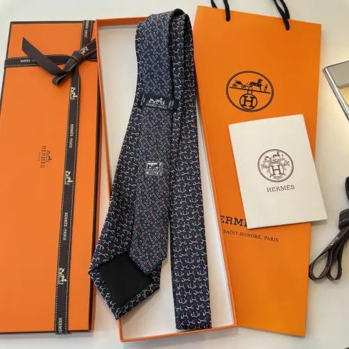 Replica Hermes Necktie For Men #1451408 $34.00 USD for Wholesale