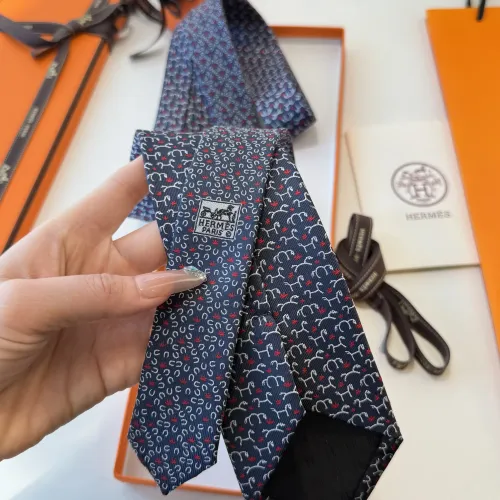 Replica Hermes Necktie For Men #1451408 $34.00 USD for Wholesale