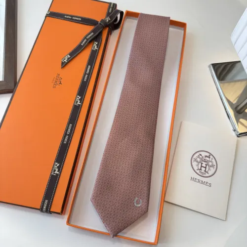 Replica Hermes Necktie For Men #1451410 $34.00 USD for Wholesale
